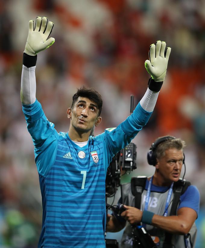Na svetovnem prvenstvu v Rusiji je prejel le dva zadetka. Enega proti Španiji, drugega pa proti Portugalski. | Foto: Getty Images