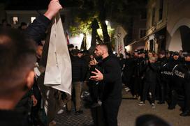 Protestni shod Novo mesto