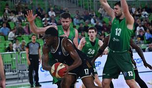 Krka se je v Stožicah dobro upirala evroligašu, Cedevita Olimpija po preobratu in podaljšku do zmage