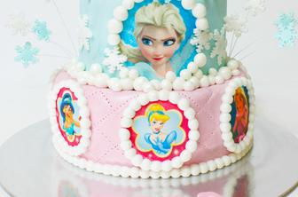 Prepovedane torte z liki Ledenega kraljestva
