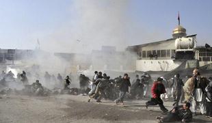 V eksplozijah v Afganistanu številni mrtvi