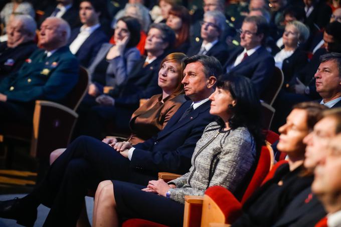 Prireditve se je udeležil tudi predsednik republike Borut Pahor ... | Foto: STA ,