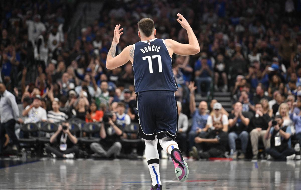 Luka Dončić, Dallas Mavericks | Luka Dončić je z zmago odprl svojo sedmo sezono v najmočnejši košarkarski ligi NBA. | Foto Reuters