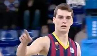 Nadarjeni hrvaški košarkar rekordno v dresu Barcelone (video)