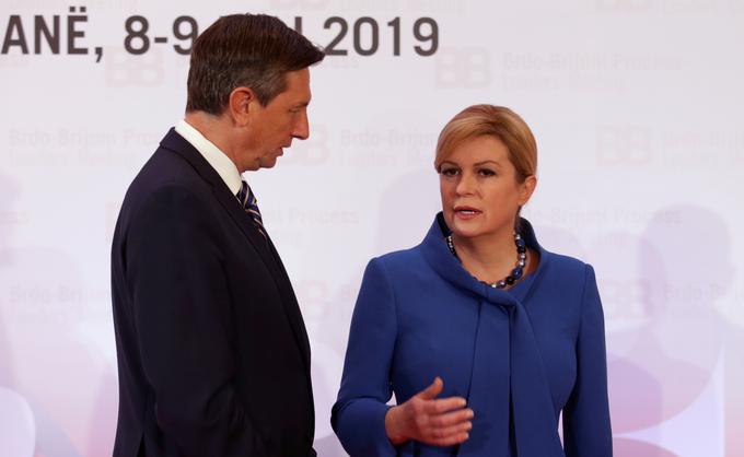 Pahor je napovedal še, da bo prihodnji vrh procesa Brdo Brioni predvidoma sredi novembra v Sloveniji, za posebnega gosta pa sta s hrvaško predsednico povabila generalnega sekretarja Združenih narodov Antonia Guterresa. | Foto: Reuters