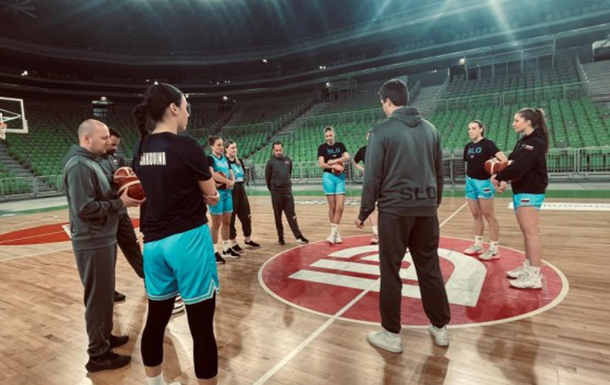 slovenska ženska košarkarska reprezentanca | Slovenke so začele priprave na domače evropsko prvenstvo. | Foto KZS