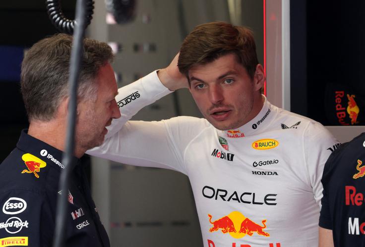 Precej obupani Max Verstappen | Foto: Reuters