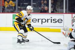 Pingvini z dvema goloma Crosbyja premagali letalce