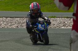 Tudi malčke navdušuje motošport #video