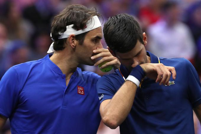 Švicarju se je v bran postavil tudi Novak Đoković. | Foto: Gulliver/Getty Images