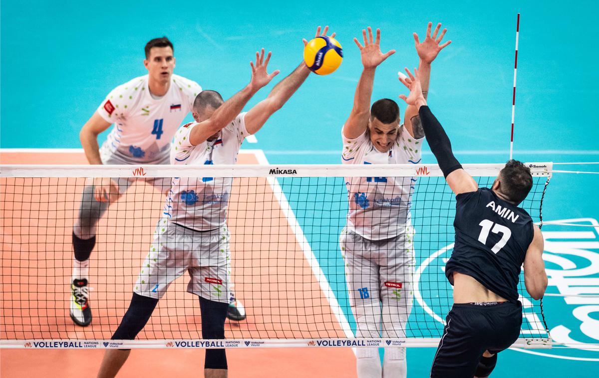 slovenska odbojkarska reprezentanca liga narodov Iran | Slovenci so se po porazu z Iranom znašli v zahtevnem položaju. | Foto Volleyballworld