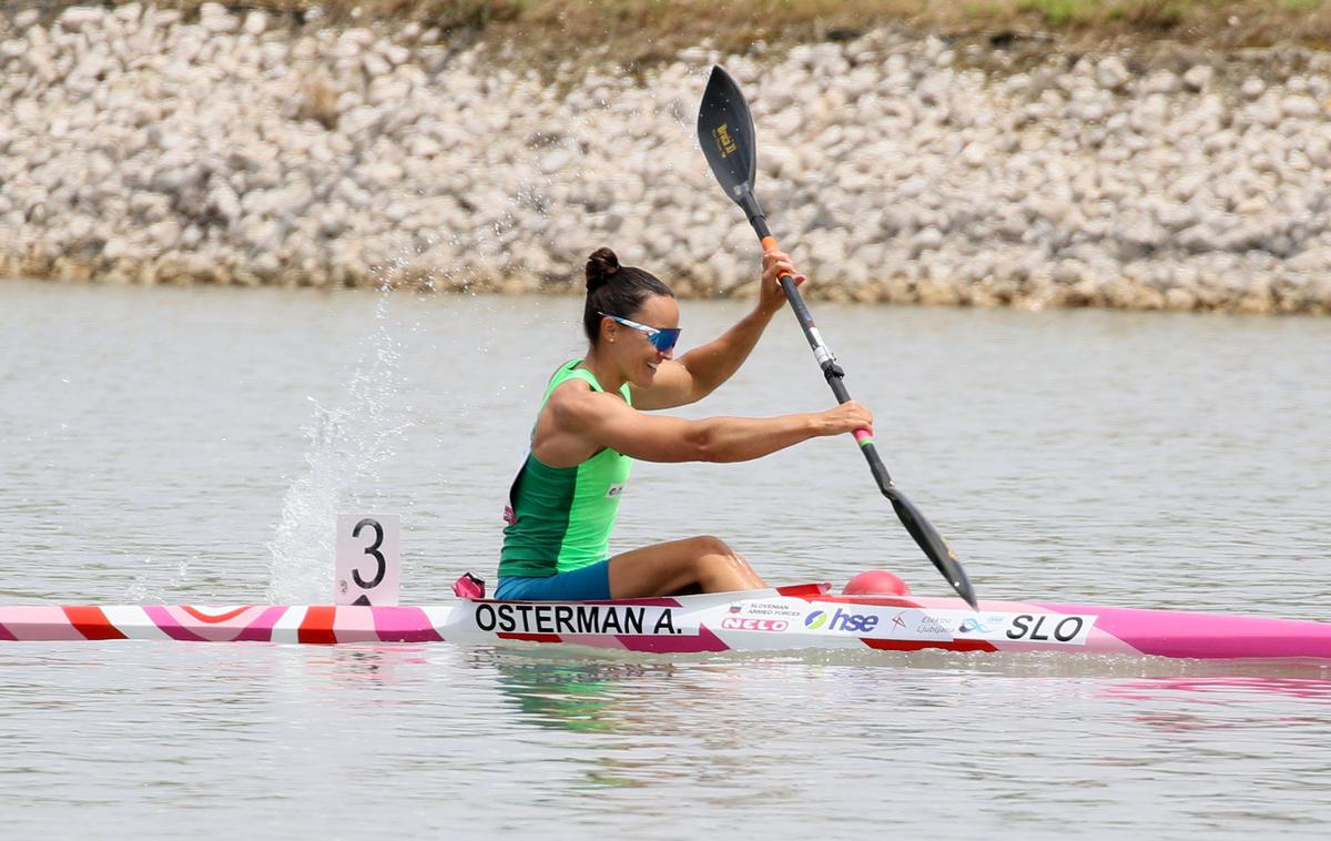 Anja Osterman | Anja Osterman je zasedla osmo mesto. | Foto Kajakaška zveza Slovenije