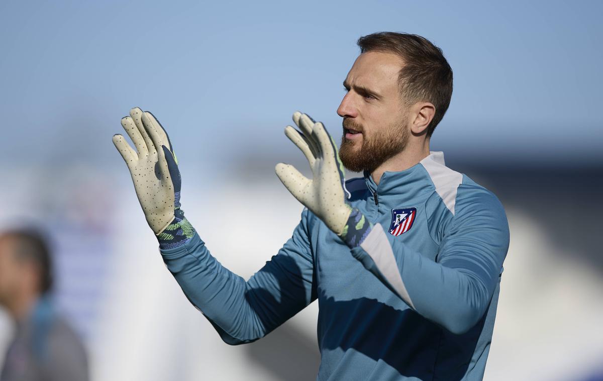 Atletico Madrid, Jan Oblak | Jan Oblak je spopad med Atleticom in Getafejem spremljal na klopi. | Foto Guliverimage