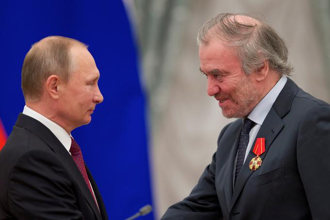 Vladimirja Putina in Valerija Gergijeva veže prijateljstvo, Putin pa je tudi velik podpornik dirigentove umetnosti. | Foto: Reuters