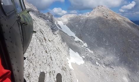 Nesreče v gorah – ta konec tedna opravili kar devet helikopterskih reševanj