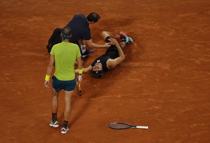 Roland Garros polfinale Zverev Nadal | Foto: Reuters