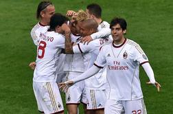 Milan po zmagi  v Genovi le še pet točk za Interjem