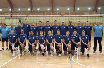 Odbojkarji začeli priprave na svetovno prvenstvo