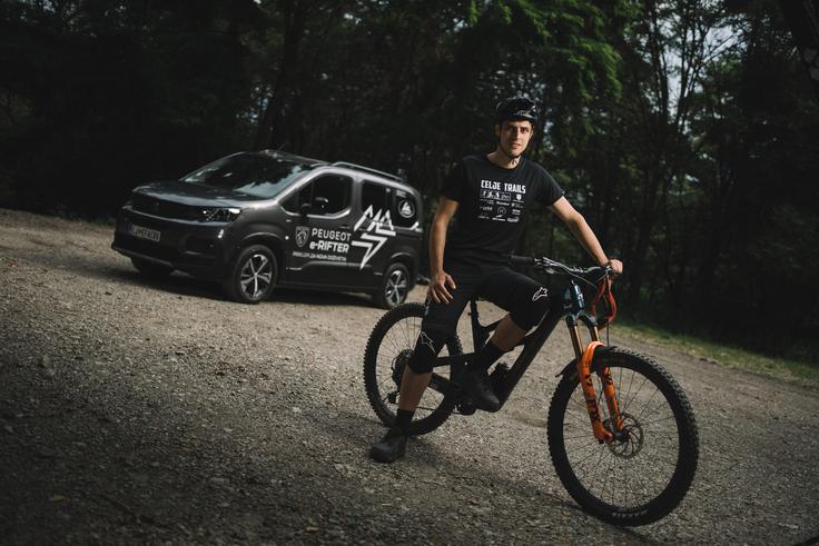Peugeot Rifter, trail park Celje, David Ropotar | Foto: Jan Lukanović