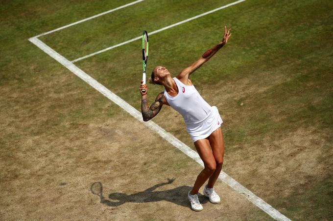 Polona Hercog bo edina Slovenka v glavnem delu turnirja med posameznicami. | Foto: Getty Images