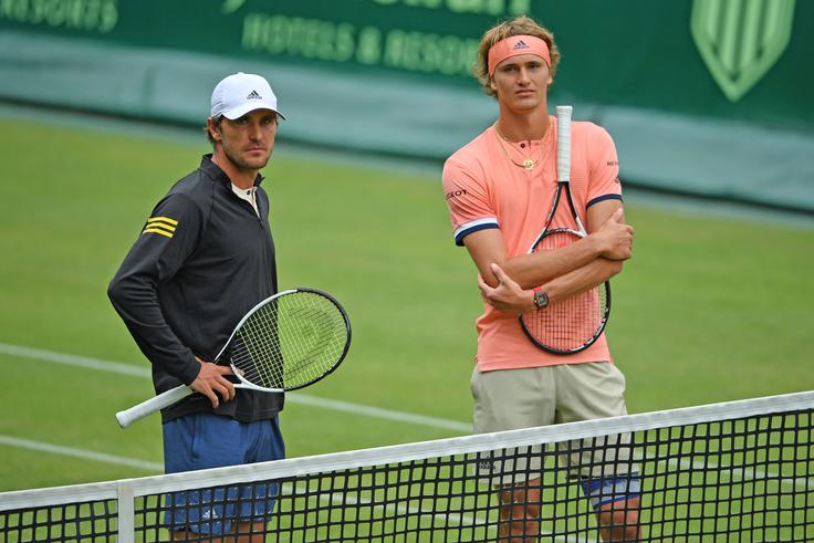Nemca z ruskimi koreninami v teniški karavani občasno združujeta moči v igri dvojic. | Foto: Guliverimage/Getty Images