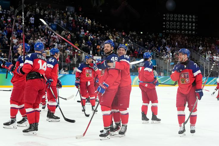 Čehi so slavili s 3:2. | Foto: Guliverimage