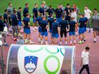 slovenska nogometna reprezentanca, trening, novinarska konferenca, Split