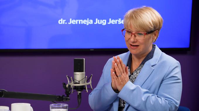 "Evropa ostaja sidro stabilnosti, prostor priložnosti," poudarja Jerneja Jug Jerše. | Foto: 