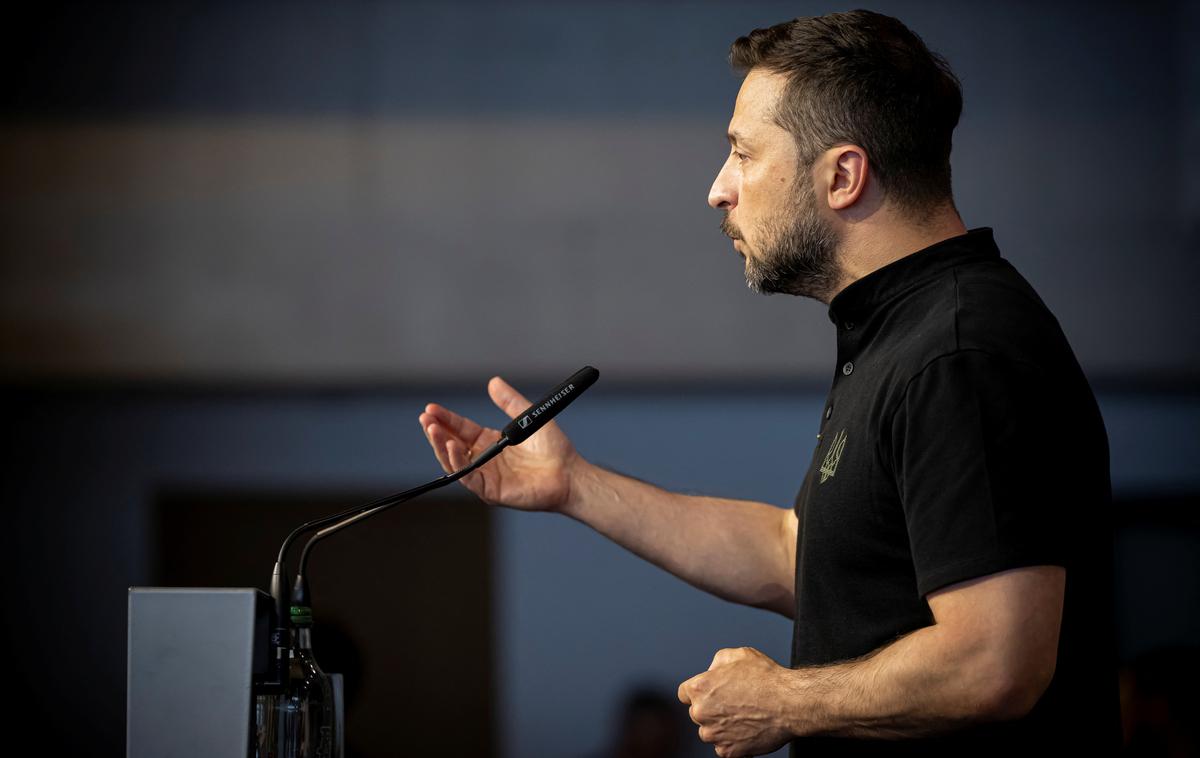 Volodimir Zelenski, mirovna konferenca | Foto Reuters