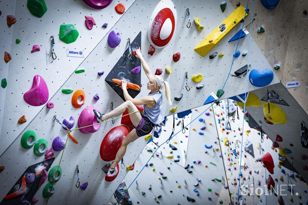 Janja Garnbret Plezalni center Slovenska Bistrica