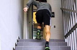 V manj kot 100 sekundah na vrh Kristalne palače?