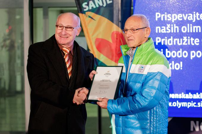 Slovenska olimpijska bakla OKS | Foto: Matic Klanšek Velej/Sportida