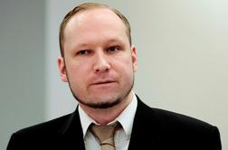 Norveški skrajnež Breivik: Na prostosti bom boj nadaljeval na …