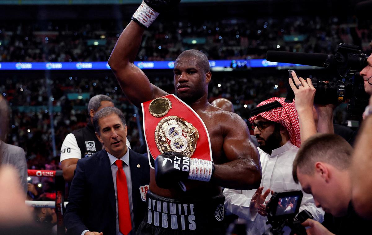 Daniel Dubois | Daniel Dubois bo šampionski pas IBF branil proti Novozelandcu Parkerju. | Foto Reuters