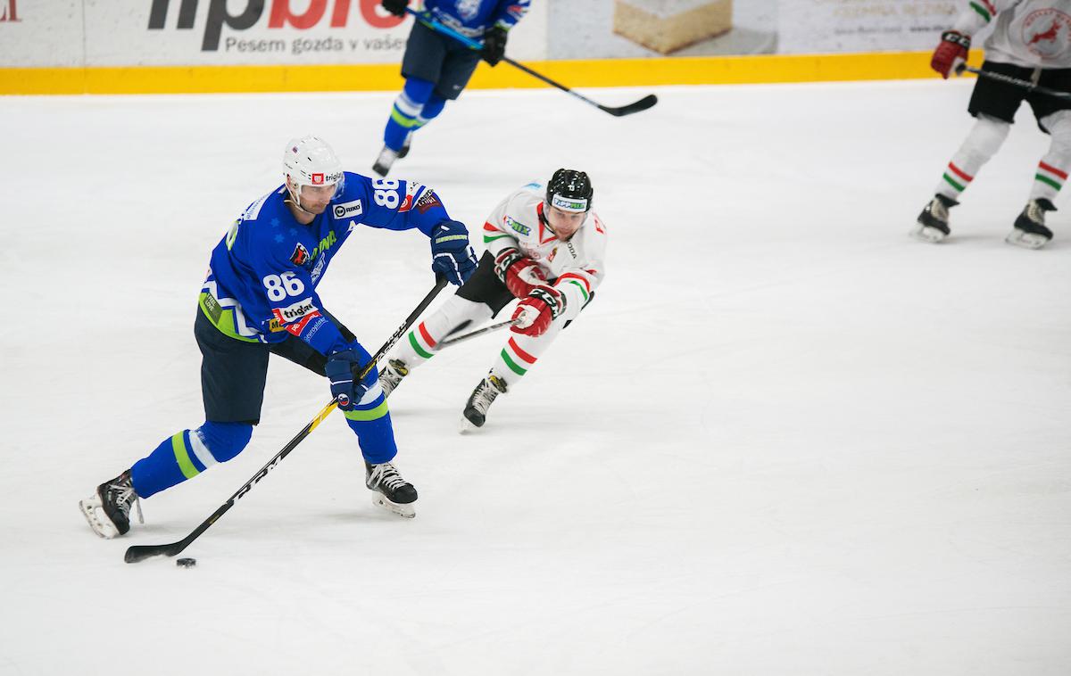 Slovenija Madžarska hokej | Slovenska hokejska reprezentanca je na pripravljalni tekmi na Madžarskem izgubila s 4:7. | Foto Peter Podobnik/Sportida