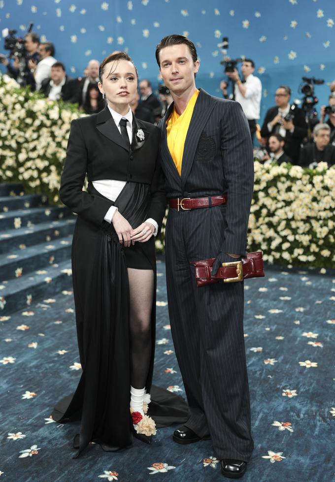 Aimee Lou Wood in Patrick Schwarzenegger | Foto: Reuters