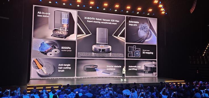 Xiaomi Robot Vacuum X20 Max je najzmogljivejši Xiaomijev robotski sesalnik do zdaj. | Foto: Srdjan Cvjetović