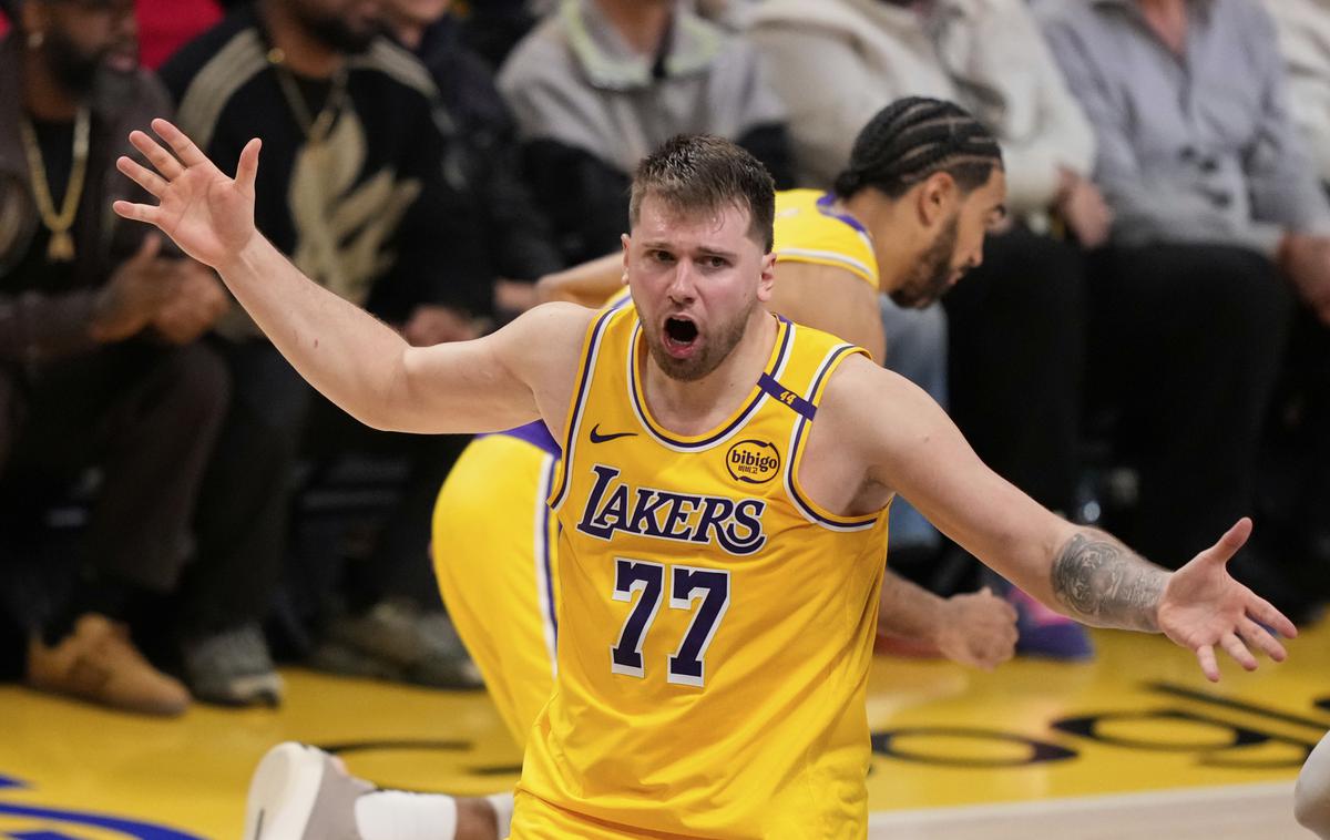 Luka Dončić Los Angeles Lakers | Luka Dončić je z Lakersi končal sezono. | Foto Guliverimage