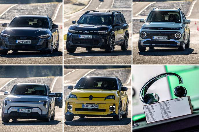 Slovenski avto leta 2026 | To je pet finalistov letošnjega izbora Slovenski avto leta 2026. Zmagovalec bo znan po finalu, ki bo tudi letos januarja. | Foto Uroš Modlic