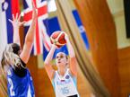 slovenska ženska košarkarska reprezentanca Slovenija : Velika Britanija Mojca Jelenc