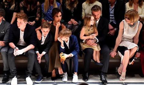 Najbolj modna zvezdniška družina? Beckhamovi.