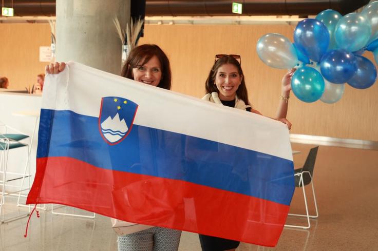 Slovenska odbojkarska reprezentanca. | Foto: STA