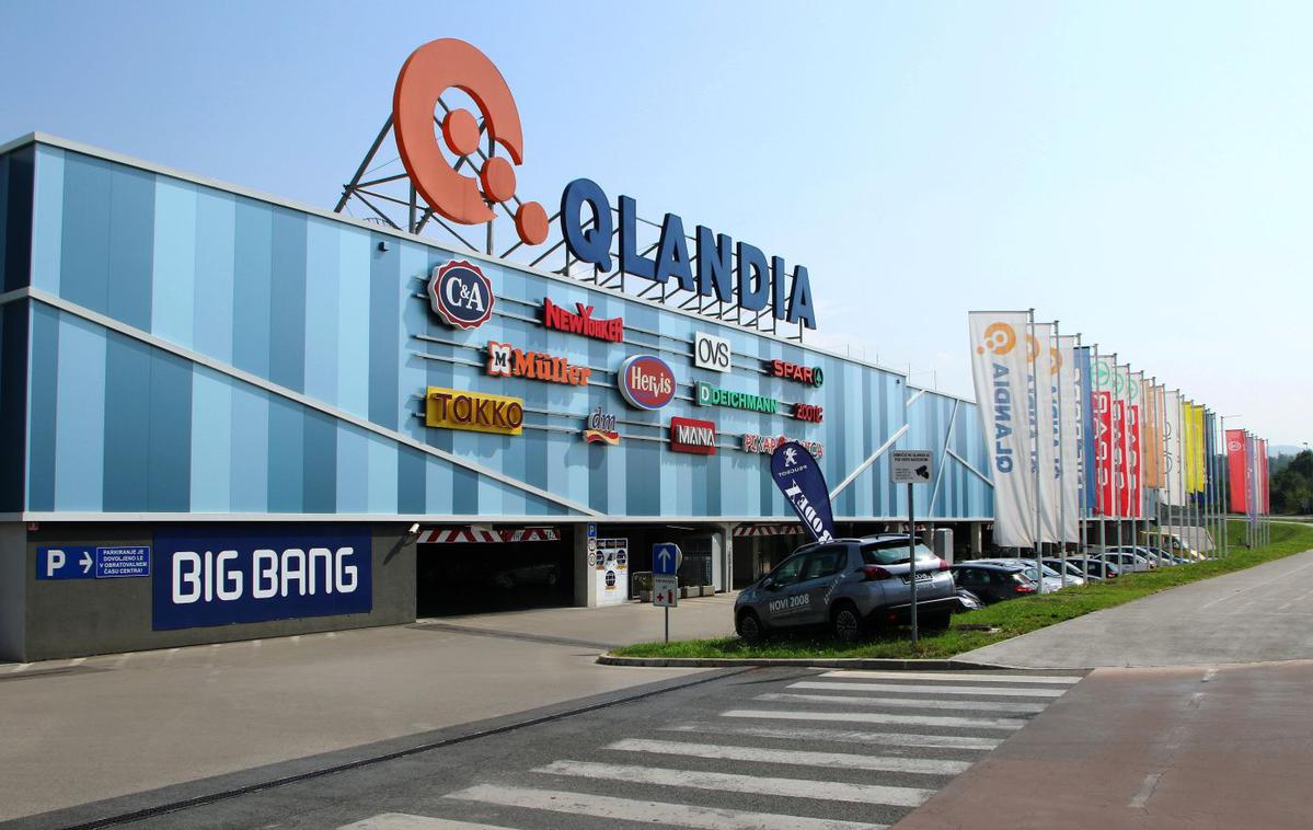 Qlandia | Avstrijska skupina Supernova bo v Sloveniji kupila deset nakupovalnih centrov Qlandia. | Foto STA
