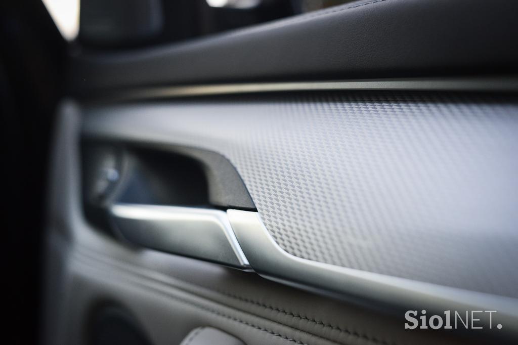 BMW X6 M 50d - fotogalerija testnega vozila