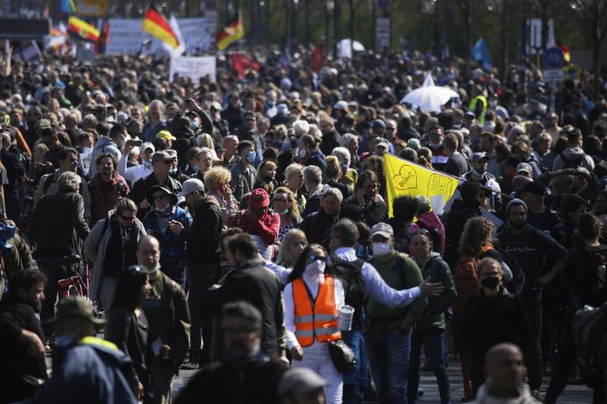 protesti Berlin | Foto: Guliverimage/Vladimir Fedorenko