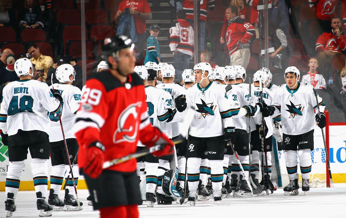 New Jersey Devils vs San Jose | Foto Getty Images