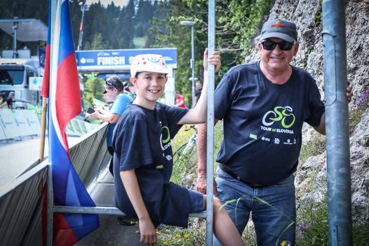 Navijači Golte, Dirka po Sloveniji | Foto: Ana Kovač