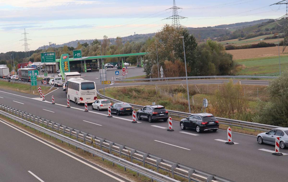 mednarodni mejni prehod Pince | Oktobra 2023 je nadzor na meji s Slovenijo prav tako uvedla Italija, Slovenija pa na mejah s Hrvaško in Madžarsko. Italijanski nadzor za zdaj velja do 18. decembra, slovenski pa do 21. decembra. | Foto STA