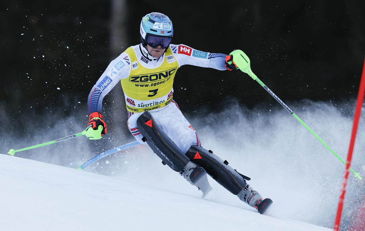 Timon Haugan | Timon Haugan je za zdaj najbolje opravil s prvo vožnjo. | Foto Guliverimage