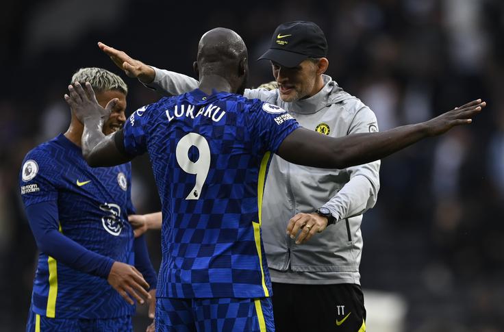 Romelu Lukaku se v Londonu ni najbolje razumel s trenerjem Chelseaja Thomasom Tuchlom. | Foto: Reuters